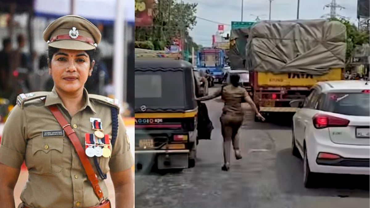 അന്ന് മൃതദേഹം വിട്ടുകിട്ടാന്‍ വള ഊരി നല്‍കി, ഇന്ന് ആംബുലന്‍സിന്റെ മുന്നിലോടി മനുഷ്യത്വത്തിന്റെ പ്രതീകമായി; വീണ്ടും 'നന്മമരമായി' അപര്‍ണ- വിഡിയോ 