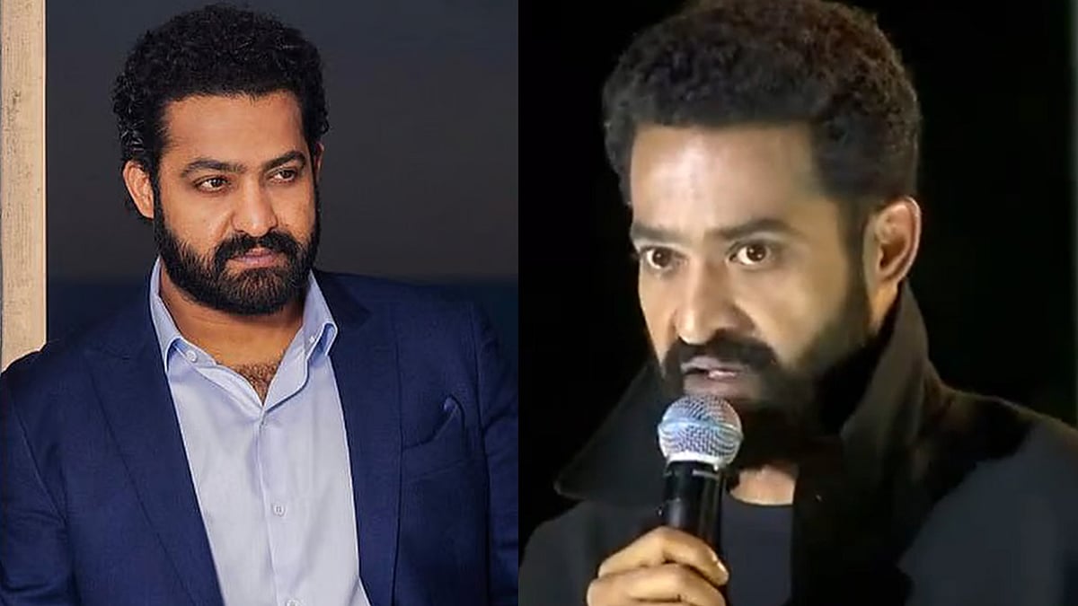 'ഞാനിത് ഇട്ടിട്ട് പോണോ? ഞാന്‍ സംസാരിക്കുമ്പോള്‍ മിണ്ടരുത്'; ആരാധകനോട് പൊട്ടിത്തെറിച്ച് ജൂനിയര്‍ എന്‍ടിആര്‍, വിഡിയോ