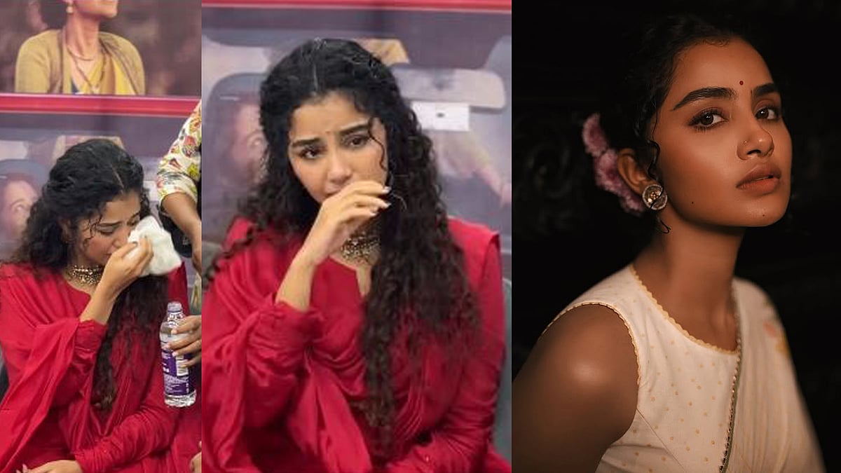 'ഇങ്ങനെയൊരു സിനിമ ചെയ്യാൻ കുറച്ച് ധൈര്യം വേണം, ഒരുപാട് കഷ്ടപ്പെട്ടു'; പ്രസ് മീറ്റിൽ പൊട്ടിക്കരഞ്ഞ് അനുപമ