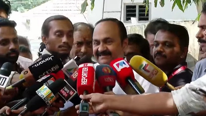 'സ്വന്തം മകളാണ് പറയുന്നതെങ്കില്‍ പിതാവ് എന്തു ചെയ്യും?, അത് ഞാന്‍ ചെയ്തിട്ടുണ്ട്', രാഹുലിനെതിരെ മുഖം നോക്കാതെ നടപടി: വി ഡി സതീശന്‍ 