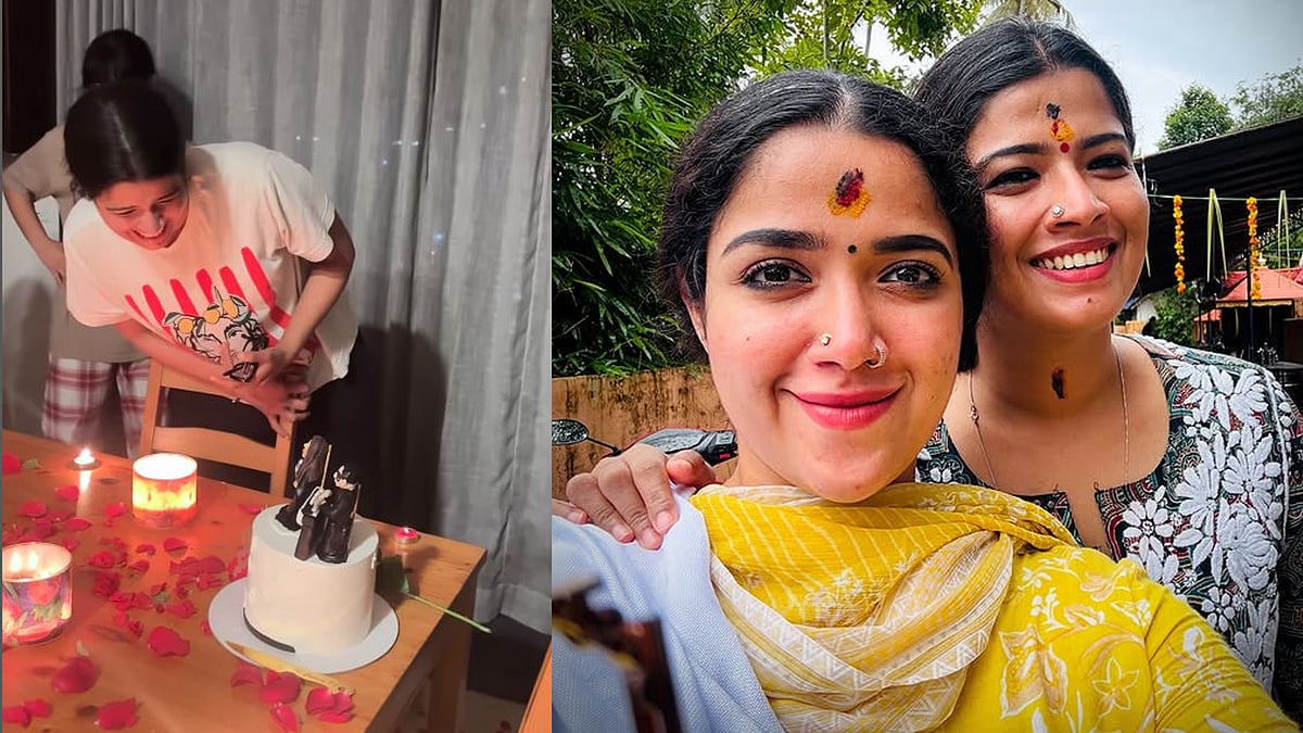 'ചേച്ചിയുടെ ഏറ്റവും വലിയ ആഗ്രഹമായിരുന്നു'; അമൃതയുടെ പിറന്നാൾ കേക്കിൽ സർപ്രൈസുമായി അഭിരാമി