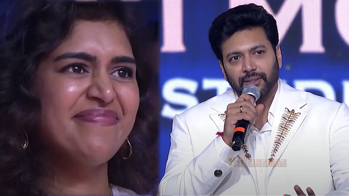 'ദൈവം എനിക്ക് തന്ന സമ്മാനം'; രവി മോഹന്റെ വാക്കു കേട്ട് കണ്ണു നിറഞ്ഞ് കെനീഷ