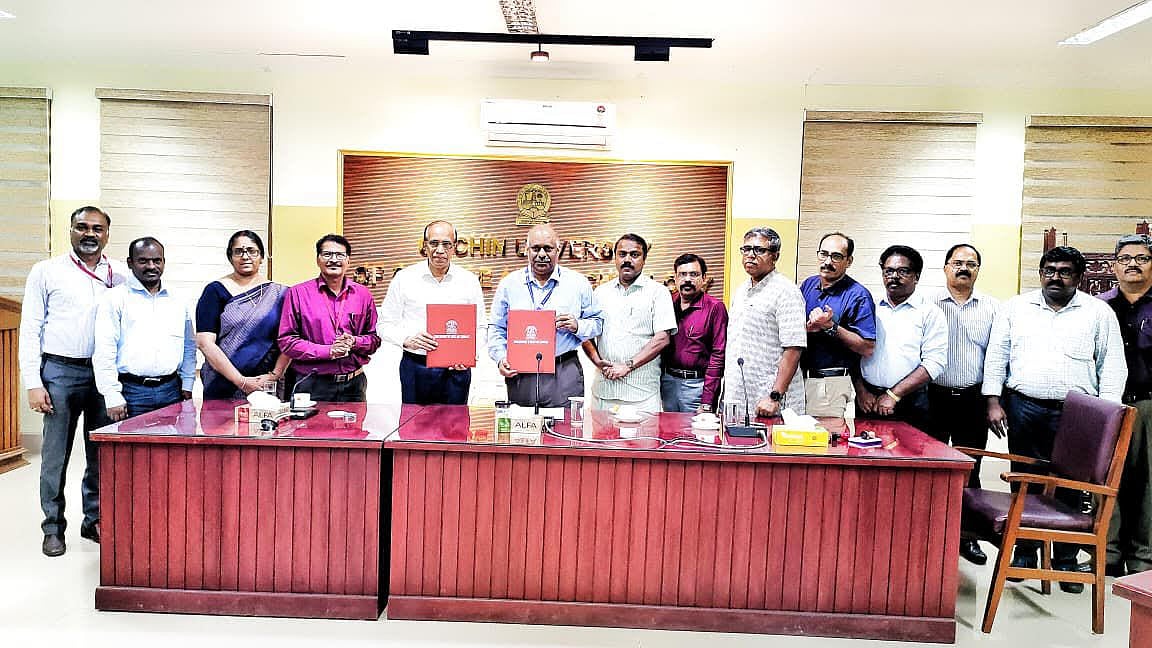 മികവുകേന്ദ്രം സ്ഥാപിക്കാൻ കുസാറ്റും കൊച്ചിൻ ഷിപ്പ് യാർഡും തമ്മിൽ ധാരണാപത്രം ഒപ്പുവെച്ചു