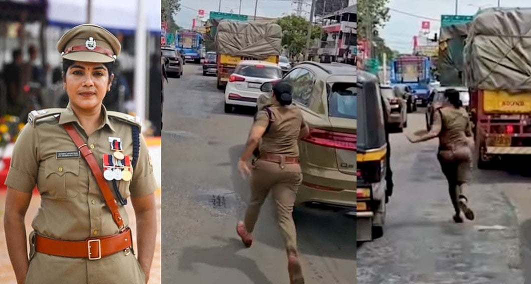 പൊലീസുകാരി ഓടിയത് വെറുതെയായി!; ആംബുലന്‍സില്‍ രോഗിയില്ലെന്ന് കണ്ടെത്തി; ഡ്രൈവറുടെ ലൈസന്‍സ് സസ്‌പെന്‍ഡ് ചെയ്തു