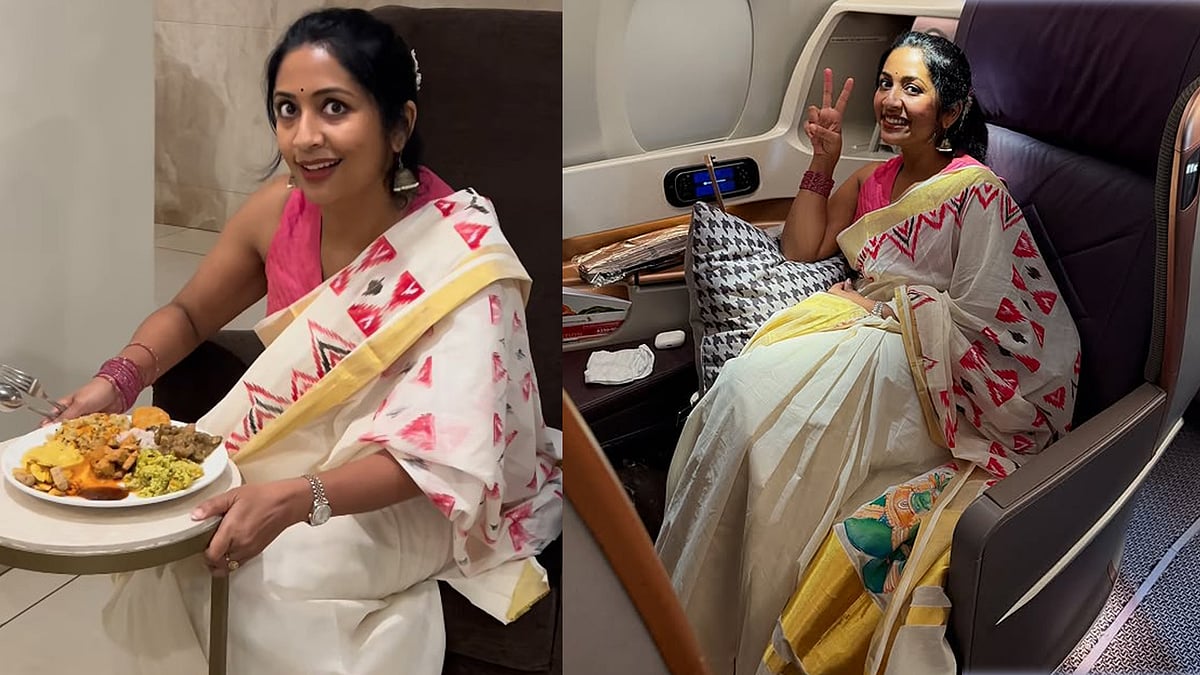 ‘ഏത് മൂഡ്... ഫൈന് മൂഡ്’; പിഴ അടിക്കുന്നതിന് മുൻപുള്ള വിഡിയോയുമായി നവ്യ, കമന്റുമായി ആരാധകർ