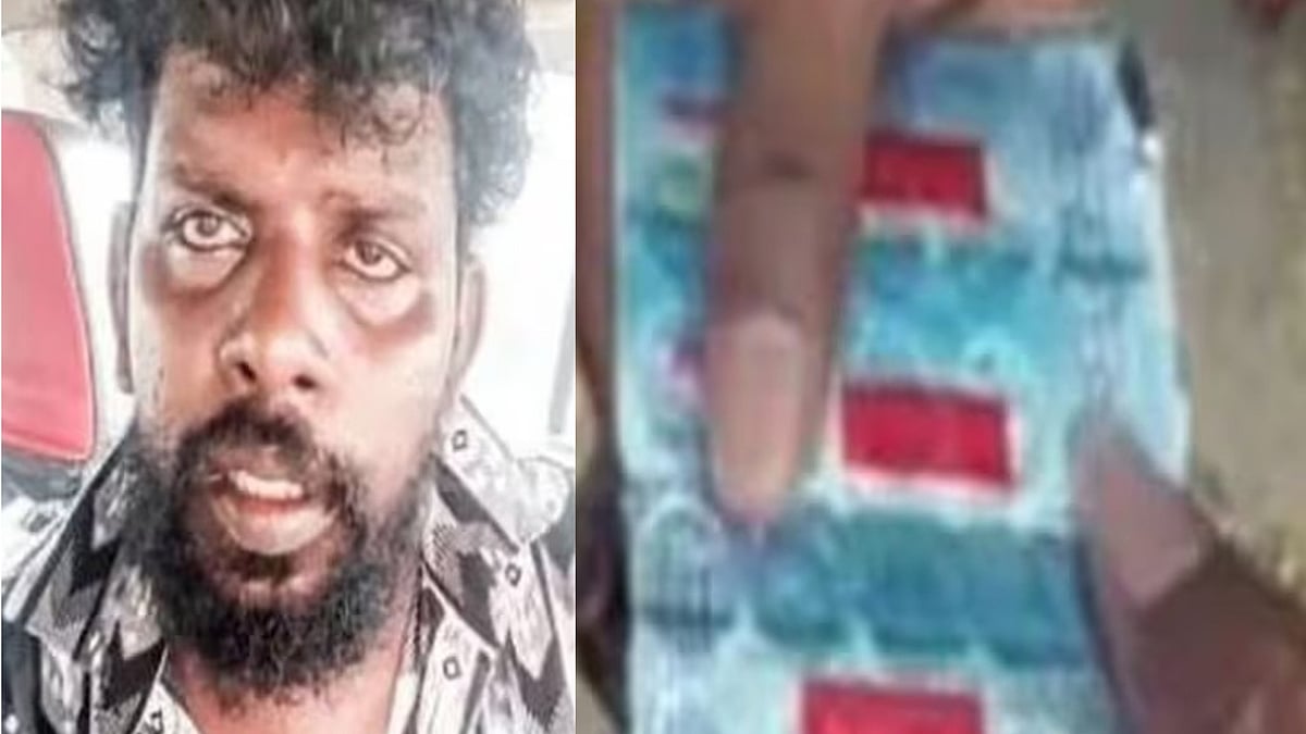 തുടയില്‍ കെട്ടിവച്ച്  നൈട്രൊസെപാം ഗുളികകള്‍, നീഗ്രോ സുരേഷ് കൊച്ചിയില്‍ പിടിയില്‍