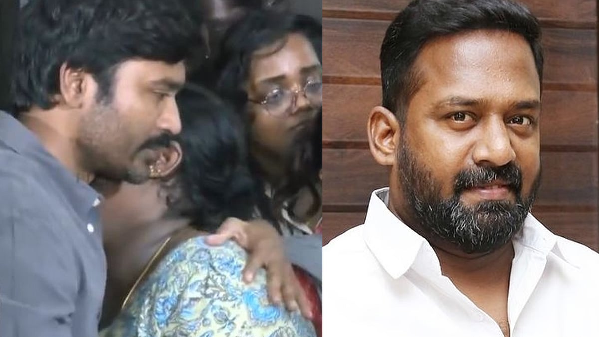 ധനുഷിനെ കണ്ടതും പൊട്ടിക്കരഞ്ഞ് റോബോ ശങ്കറിന്റെ മകള്‍; കരച്ചിലടക്കി കെട്ടിപ്പിടിച്ച് നടന്‍, വിഡിയോ 