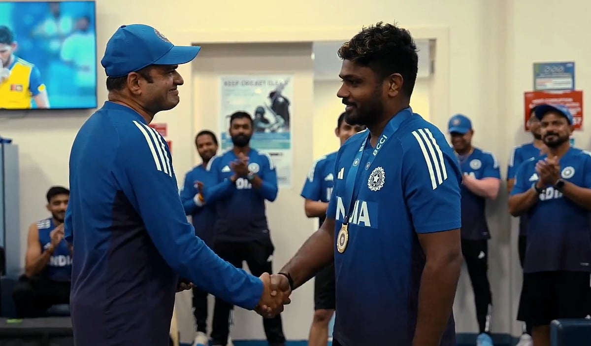 'അവാർഡ് നമ്മുടെ സ്വന്തം ചേട്ടന്!'; സഞ്ജു സാംസണ്‍ ഇംപാക്ട് പ്ലെയര്‍ (വിഡിയോ)