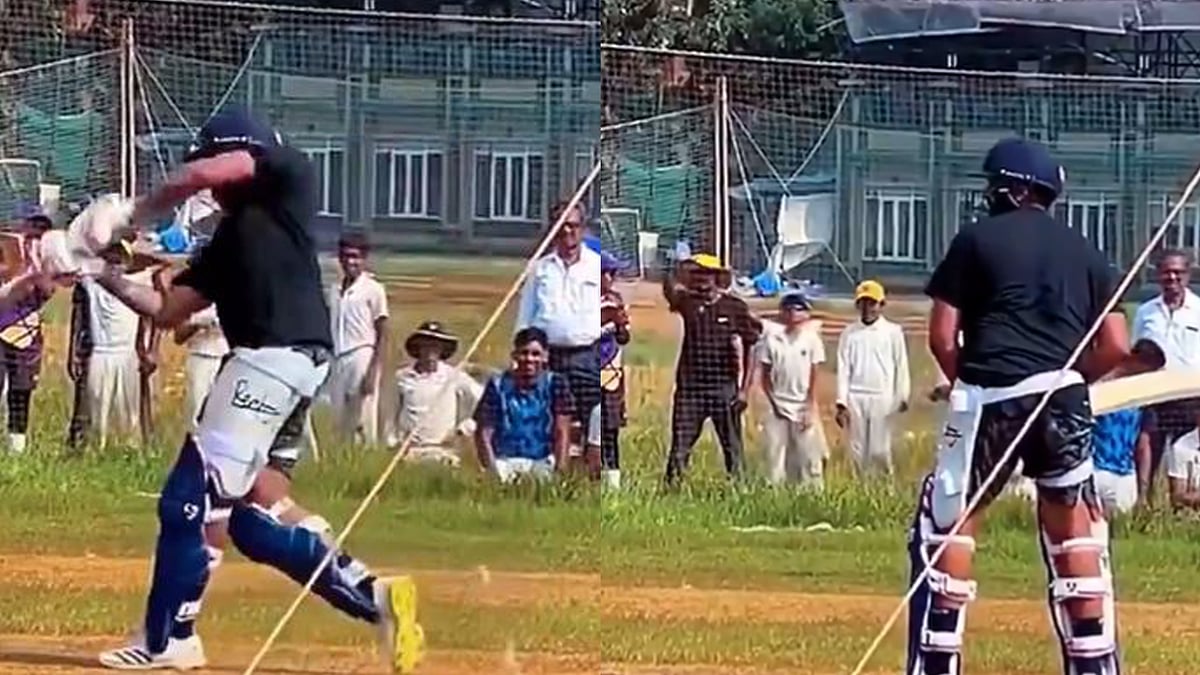 'നിങ്ങളില്ലാതെ 2027 ലോകകപ്പ് ജയിക്കില്ല, സ്റ്റാര്‍ക്കിനെ തൂക്കി എറിയണം'; രോഹിത് കടുത്ത പരിശീലനത്തില്‍, തടിച്ചുകൂടി ആരാധകര്‍- വിഡിയോ 