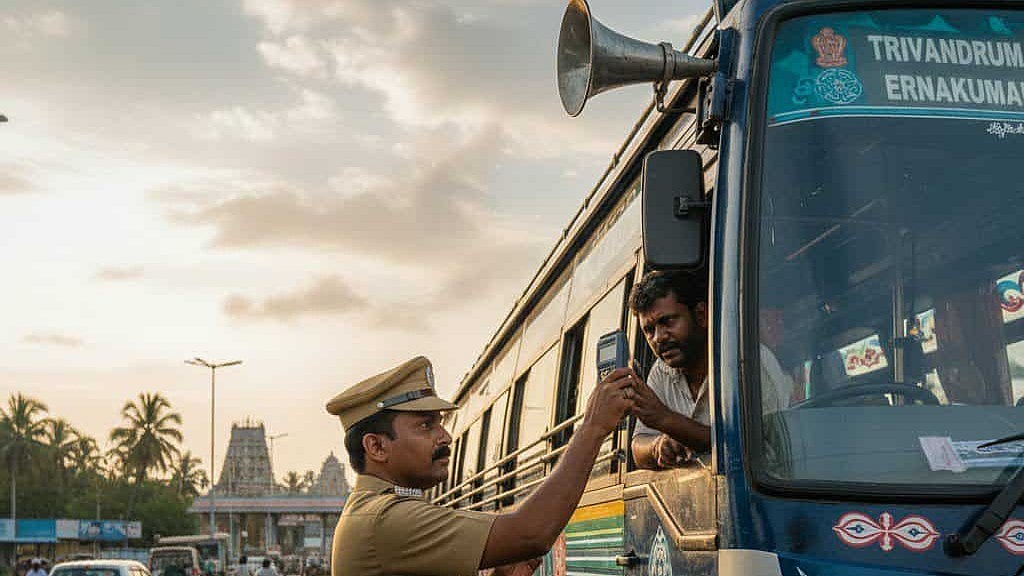390 എയര്‍ഹോണ്‍ പിടിച്ചെടുത്തു;  വാഹനങ്ങളില്‍ വ്യാപക പരിശോധന; പിഴയായി ലഭിച്ചത് 5,18,000 രൂപ