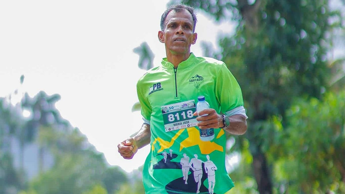 മരിയ ജോസ് തുടര്‍ച്ചയായി 100 ഹാഫ് മാരത്തോണ്‍ ചെയ്യുന്ന ആദ്യ മലയാളി 