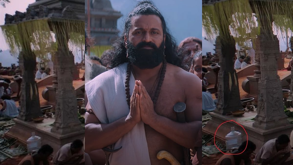 'എന്നാലും ഇതെങ്ങനെ? പുരാതന ഭാരതത്തിലാണ് ആദ്യമായി പ്ലാസ്റ്റിക് കണ്ടുപിടിച്ചത്'; കാന്താരയിലെ തെറ്റ് ചൂണ്ടിക്കാട്ടി സോഷ്യൽ മീഡിയ