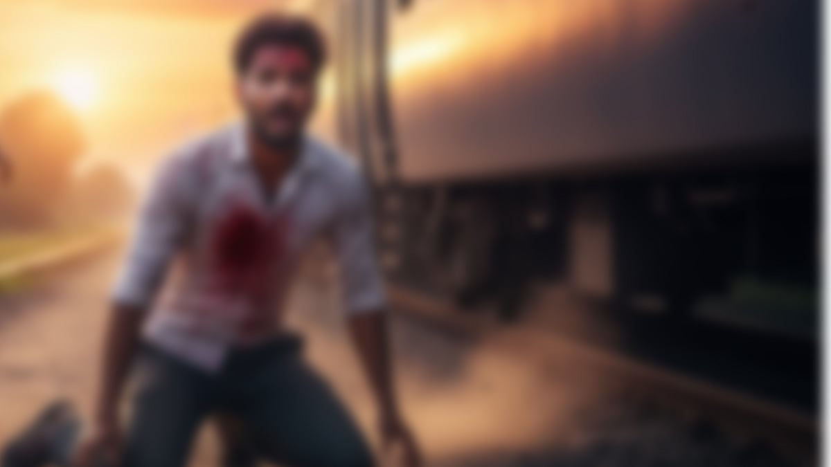 ട്രെയിനില്‍ നിന്നും മദ്യക്കുപ്പി വലിച്ചെറിഞ്ഞു, കാല്‍നട യാത്രക്കാരന് പരിക്ക്