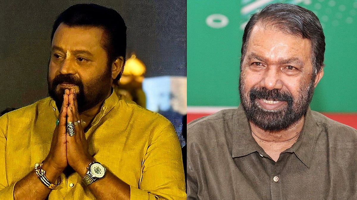 'നല്ല വിദ്യാഭ്യാസമുള്ള വിദ്യാഭ്യാസമന്ത്രി വരട്ടെ', ശിവൻകുട്ടിയെ പരിഹസിച്ച് സുരേഷ് ഗോപി; മൊട്ടുസൂചിയുടെ ഉപകാരം പോലുമില്ലാത്ത കലുങ്ക് തമ്പ്രാനെന്ന് മറുപടി