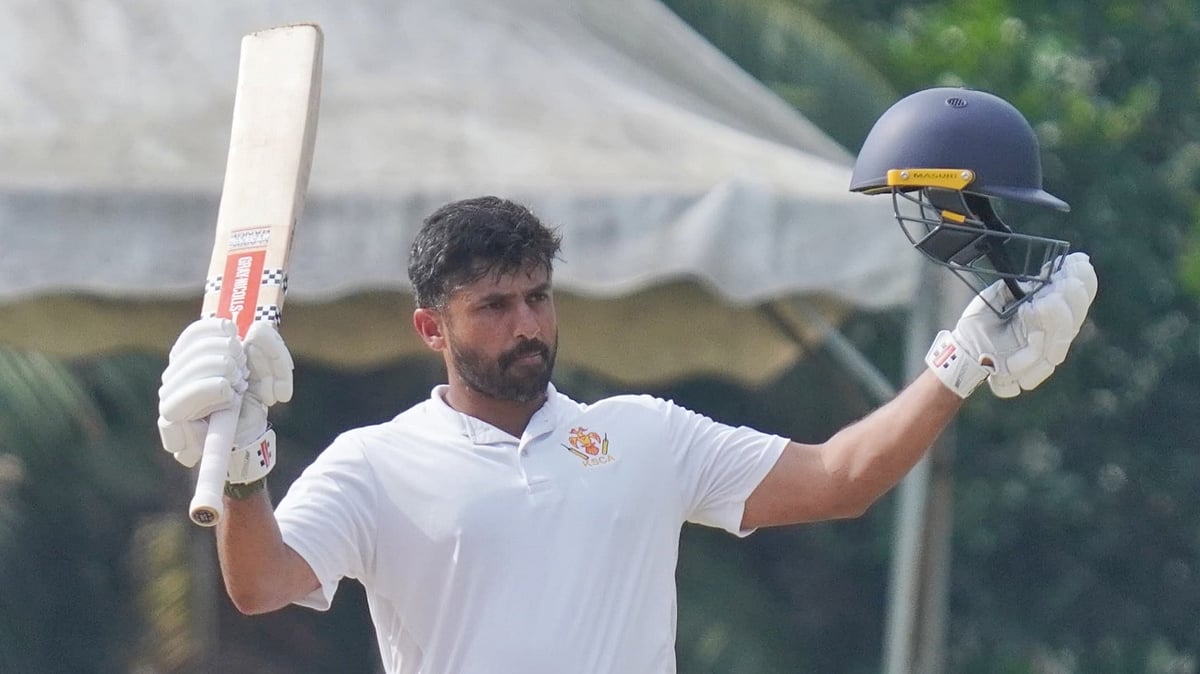 വീണ്ടും സെഞ്ച്വറിയടിച്ച് കരുൺ നായർ; കേരളത്തിനെതിരെ മികച്ച തുടക്കമിട്ട് കർണാടക