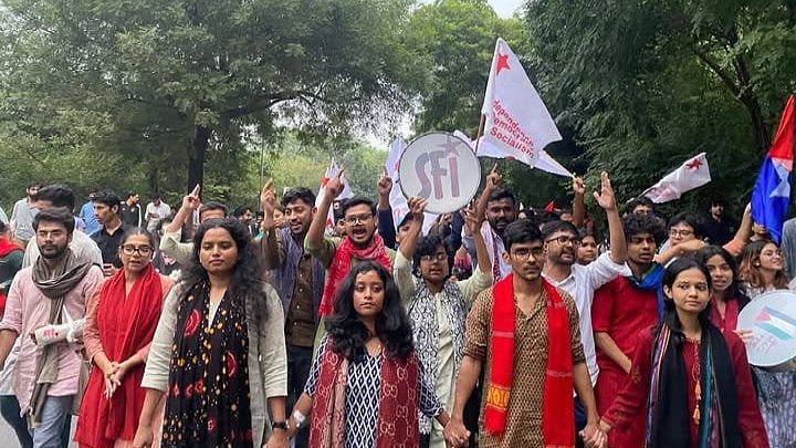 ചുവന്ന് ജെഎന്‍യു, ഇടത് സഖ്യത്തിന് വിജയം; വൈസ് പ്രസിഡന്റ് സ്ഥാനത്ത് മലയാളി