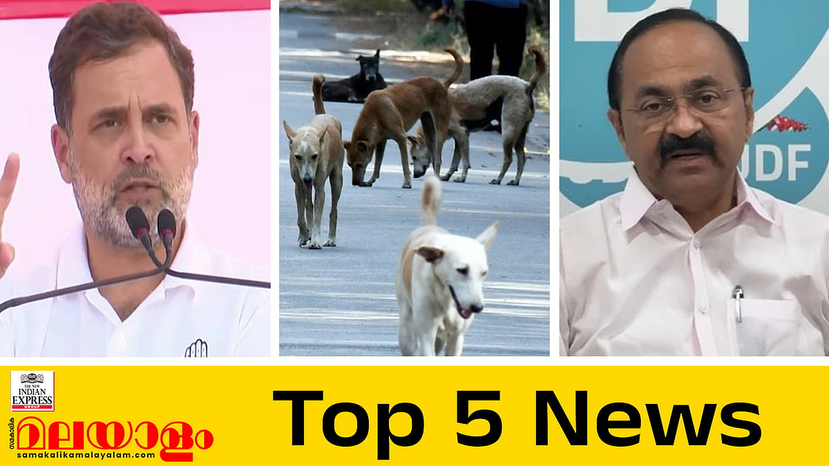 ഡല്‍ഹിയില്‍ വോട്ട് ചെയ്ത ബിജെപി നേതാക്കള്‍ ബിഹാറിലും വോട്ട് ചെയ്തു, തെരുവു നായ്ക്കളെ പിടികൂടണം... ഇന്നത്തെ 5 പ്രധാന വാർത്തകൾ