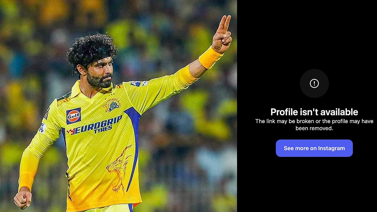 കൈമാറ്റം ജഡേജയ്ക്ക് ഇഷ്ടപ്പെട്ടില്ല? ചൂടുപിടിച്ച ചർച്ചകൾക്കിടെ താരത്തിന്റെ ഇൻസ്റ്റ അക്കൗണ്ട് അപ്രത്യക്ഷം!