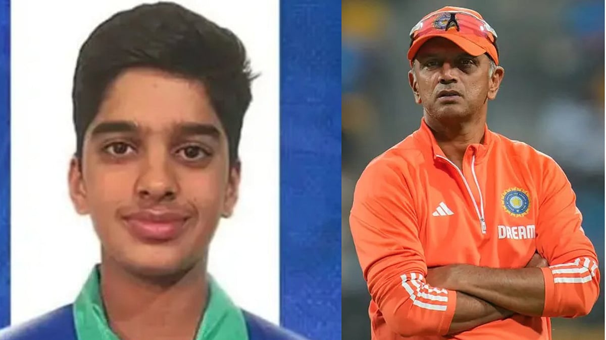 രാഹുല് ദ്രാവിഡിന്റെ മകന് അന്വയ് ത്രിരാഷ്ട്ര പരമ്പരയ്ക്കുള്ള ഇന്ത്യന് അണ്ടര് 19 ബി ടീമില്