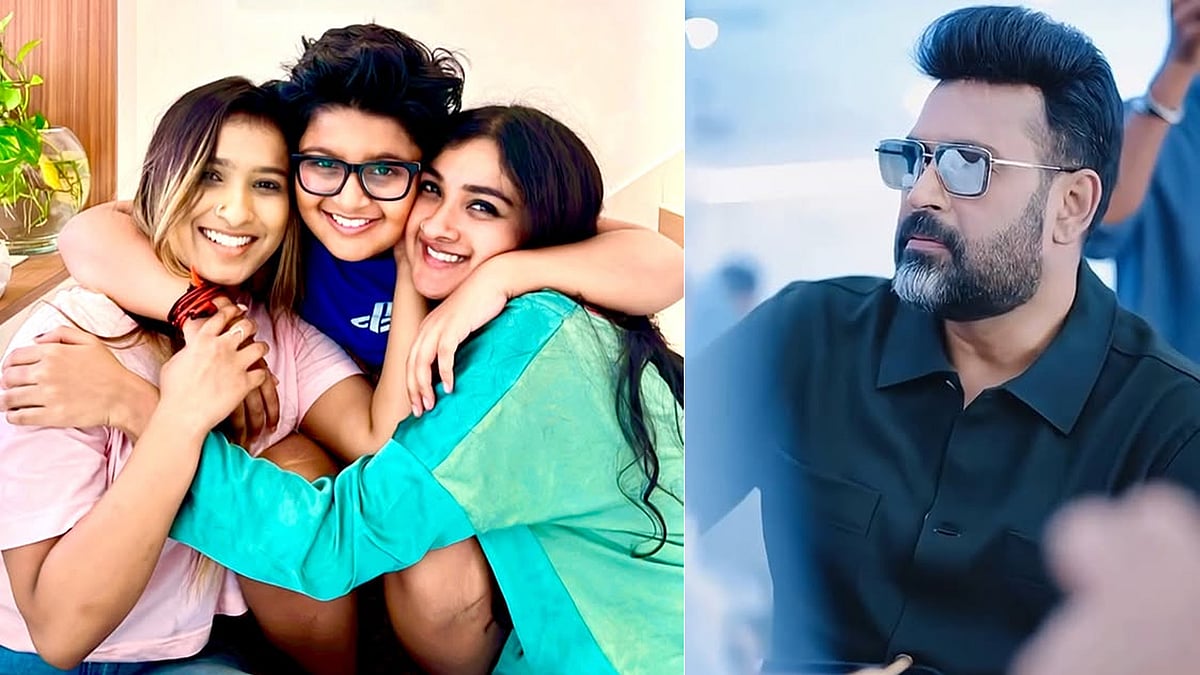 'എന്റെ ജീവിതത്തിലെ ഏറ്റവും മനോഹരമായ കാഴ്ച'; മക്കളുടെ ചിത്രവുമായി മനോജ് കെ ജയൻ