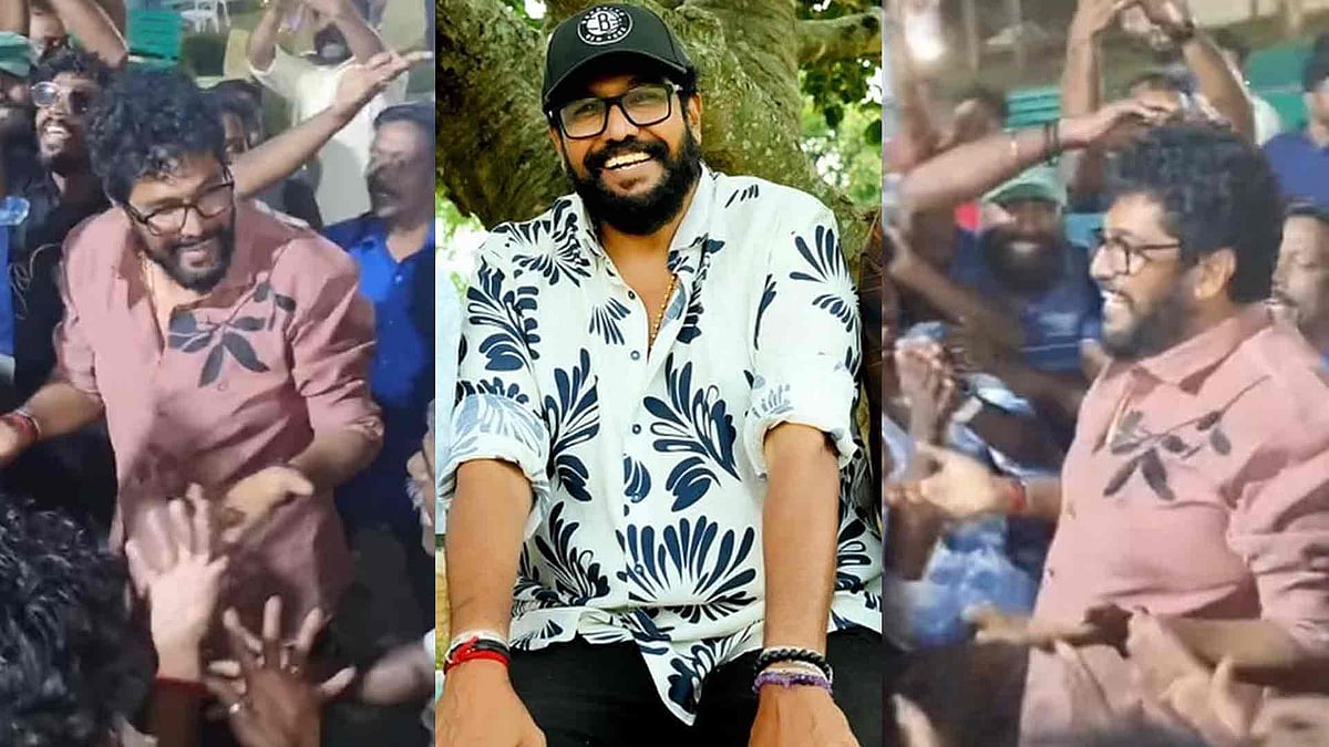 ആള്‍ക്കൂട്ടത്തിനൊപ്പം നരസിംഹത്തിലെ പാട്ടിന് ചുവടുവച്ച് ഷാജി കൈലാസ്; ഹിറ്റുകളുടെ രാജാവിന് ഇങ്ങനെയുമൊരു മുഖമോ?