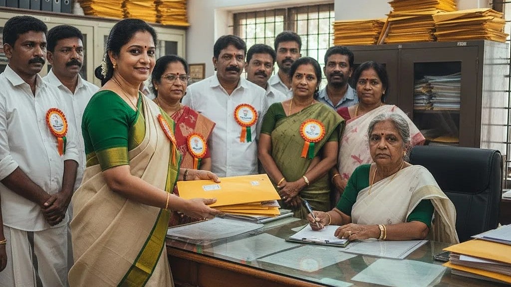 തദ്ദേശ തെരഞ്ഞെടുപ്പ്: നാമനിര്‍ദേശ പത്രിക സമര്‍പ്പിക്കാനുള്ള അവസാനദിവസം ഇന്ന്