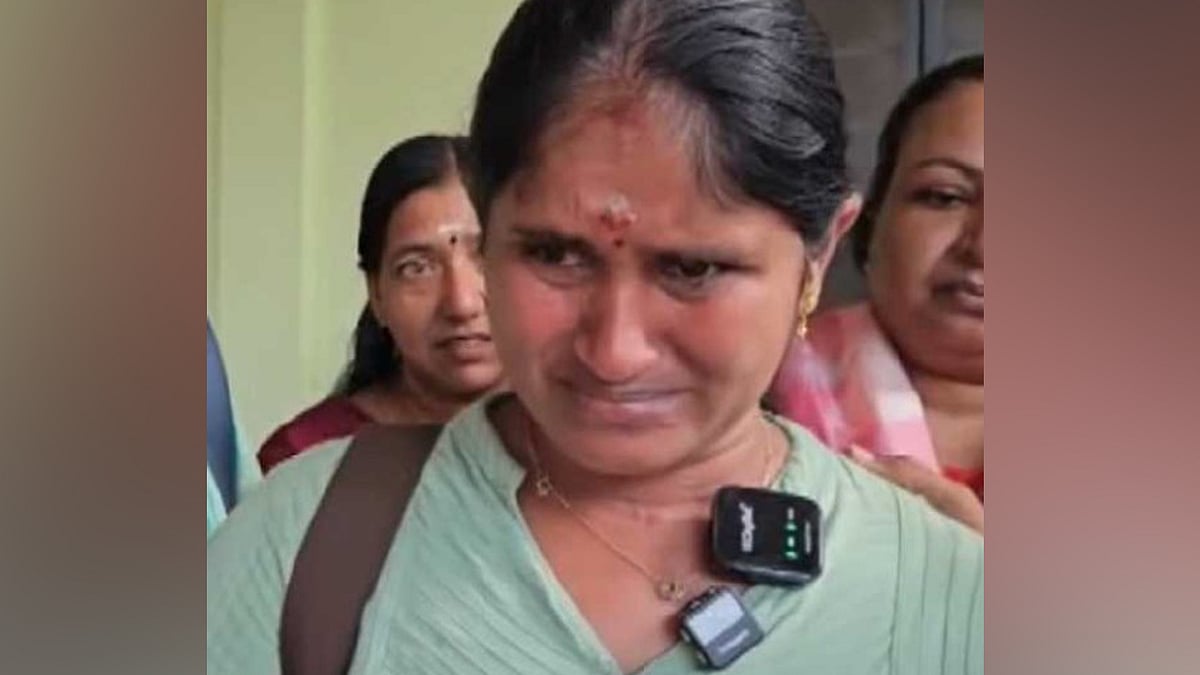 നാമനിര്‍ദേശ പത്രിക സ്വീകരിച്ചില്ല; പൊട്ടിക്കരഞ്ഞ് ട്വന്റി 20 സ്ഥാനാര്‍ഥി
