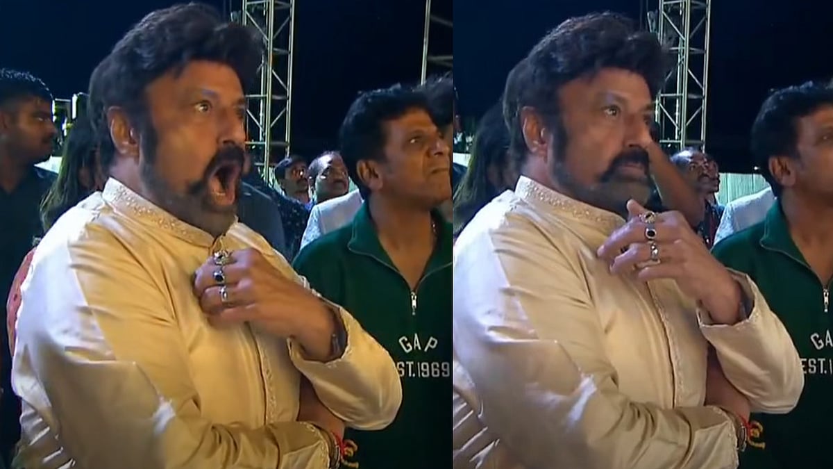 'കുട്ടികളുടെ മനസാണ് ബാലയ്യയ്ക്ക്'; സ്വന്തം പെർഫോമൻസ് കണ്ട് കണ്ണുതള്ളി നടൻ, വൈറലായി വിഡിയോ