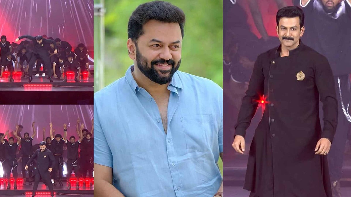 'രാജു സ്റ്റേജിന്റെ അടിയില്‍ നിന്നും ചാടി വന്നപ്പോള്‍ എനിക്ക് ടെന്‍ഷനായിരുന്നു'; കാരണം പറഞ്ഞ് ഇന്ദ്രജിത്ത് 