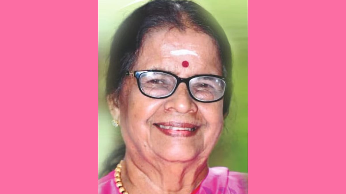 നടി അംബികയുടെ മാതാവും കോണ്‍ഗ്രസ് നേതാവുമായ കല്ലറ സരസമ്മ അന്തരിച്ചു