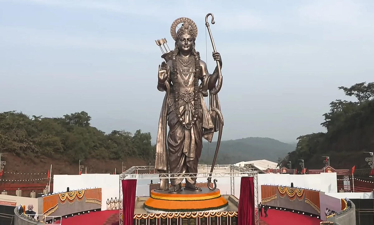 ഗോവയില് 77 അടി ഉയരത്തില് രാമന്റെ പ്രതിമ; രാമായണ തീം പാര്ക്ക്; ഉദ്ഘാടനം ചെയ്ത് പ്രധാനമന്ത്രി