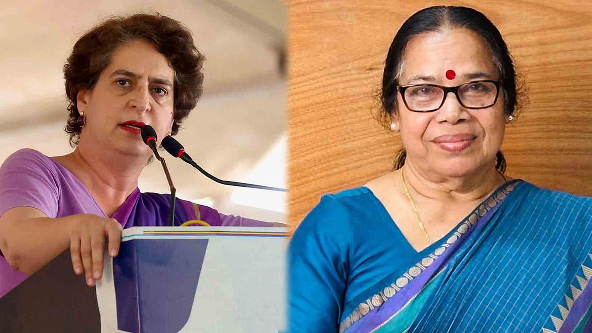 'നിങ്ങള്‍ സ്ത്രീപക്ഷത്തോ അതോ റേപിസ്റ്റ് പക്ഷത്തോ?', പ്രിയങ്ക ഗാന്ധിയോട് പി കെ ശ്രീമതി