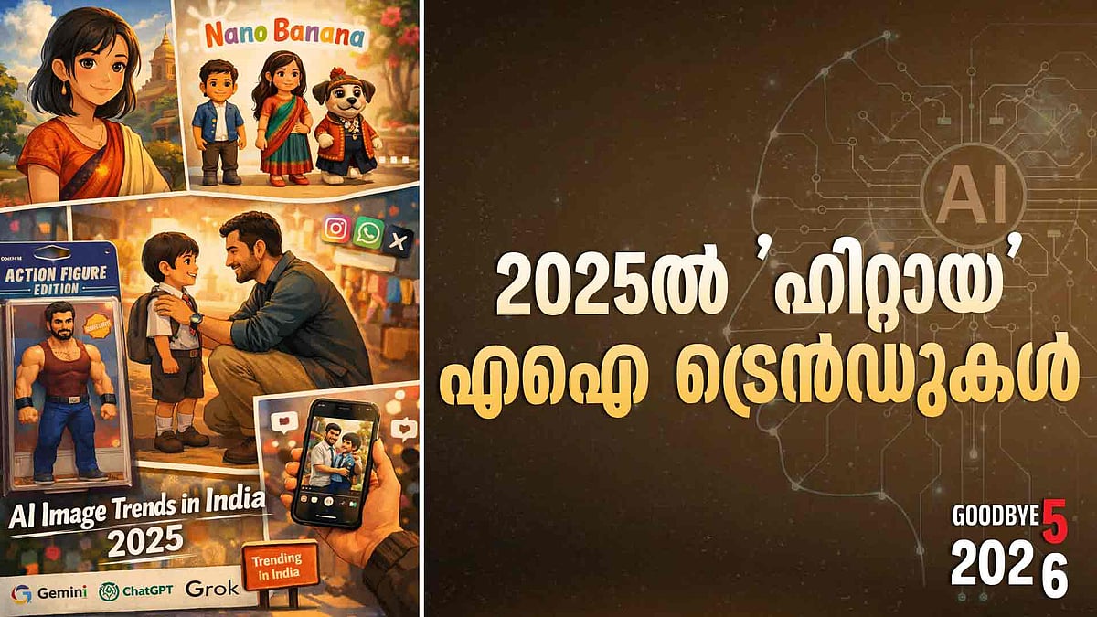 Year Ender 2025|പോയ വര്‍ഷം ക്ലിക്കായത്, സോഷ്യല്‍ മീഡിയ അടക്കിവാണ എഐ ട്രെന്‍ഡുകള്‍   