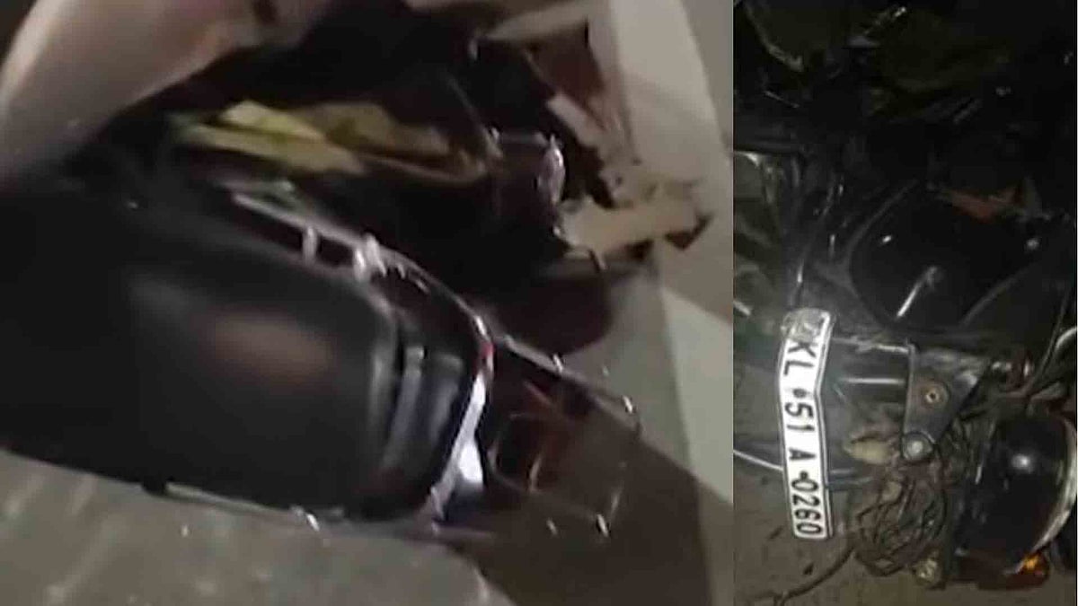 പത്തടിപ്പാലത്ത് ബൈക്കിന് പിന്നില്‍ കാറിടിച്ച് അപകടം, ഒരു മരണം