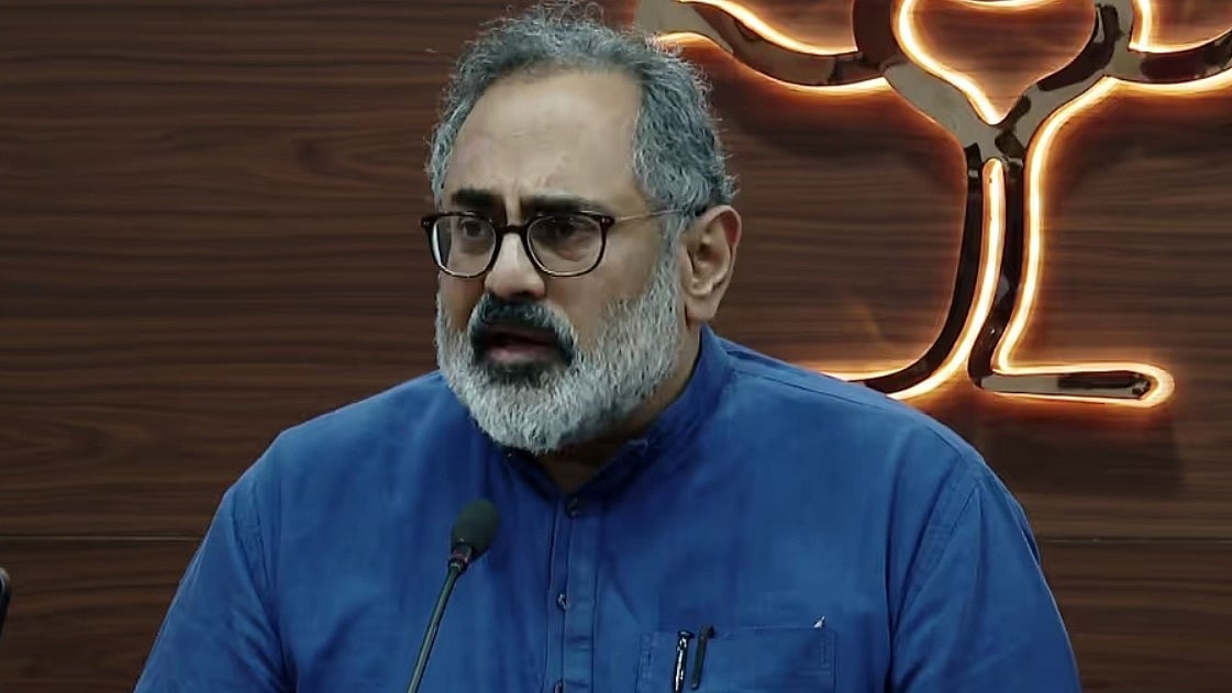 'തന്ത്രിയുടെ അറസ്റ്റ് ശ്രദ്ധതിരിക്കാന്‍'; സ്വര്‍ണക്കൊള്ളയ്ക്ക് പിന്നില്‍ സിപിഎം-കോണ്‍ഗ്രസ് കുറുവ സംഘമെന്ന് രാജീവ് ചന്ദ്രശേഖര്‍