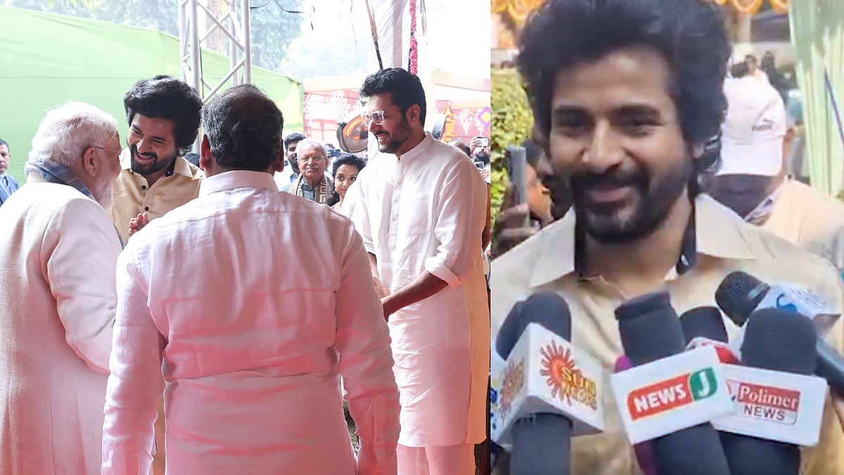 'എനിക്ക് പ്രത്യേകിച്ച് പ്രൊപ്പ​ഗാണ്ട ഒന്നുമില്ല, വിവാദവുമില്ല'; പ്രധാനമന്ത്രിക്കൊപ്പം പൊങ്കൽ ആഘോഷിച്ച് ശിവകാർത്തികേയൻ