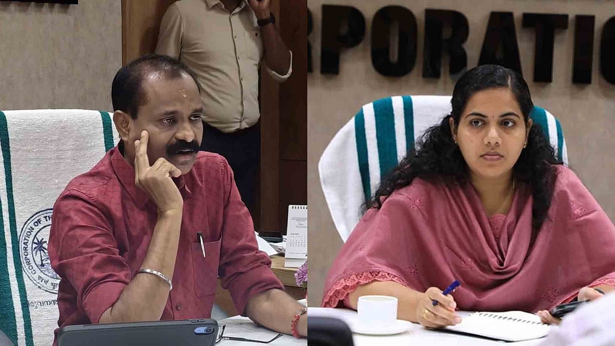 എല്‍ഡിഎഫ് ഭരണസമിതി ഒഴിവാക്കിയ ചിത്തിര തിരുനാളിന്റെ ചിത്രം പുനഃസ്ഥാപിച്ച് ബിജെപി; കോര്‍പറേഷനില്‍ പുതിയ തര്‍ക്കം 