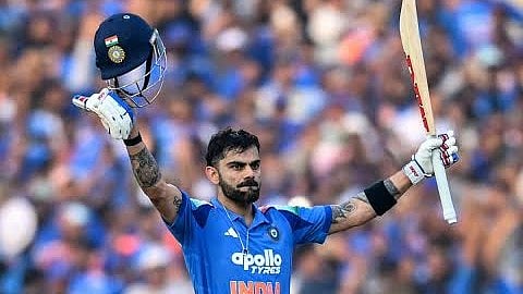 ഒറ്റയാള്‍ പോരാട്ടം; ന്യൂസിലന്‍ഡിനെതിരെ പുതുചരിത്രം;  കോഹ്‌ലിയുടെ സെഞ്ച്വറി നേട്ടം 85 ആയി 