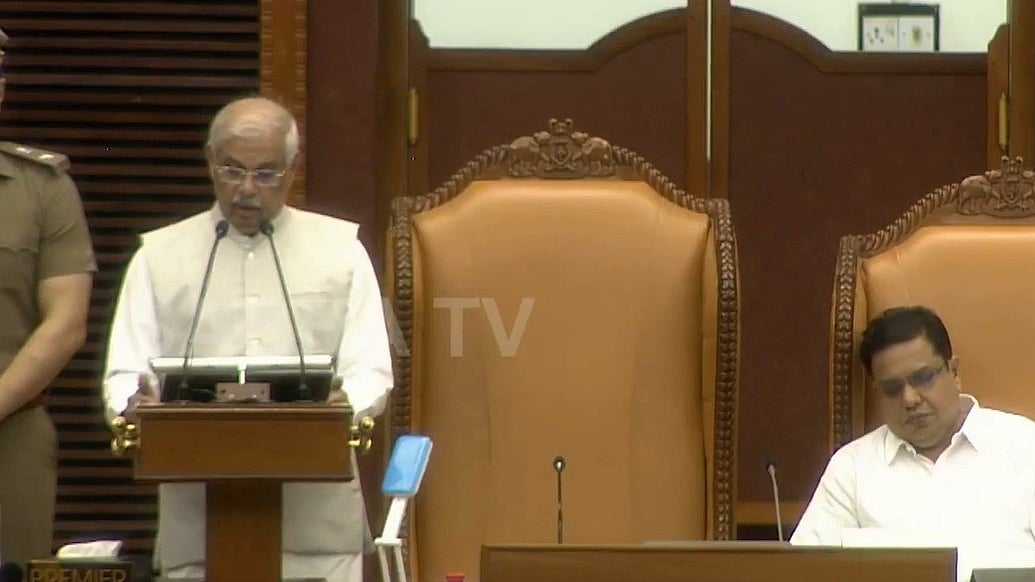 'വികസനപാതയില്‍ കേരളം മുന്നേറുന്നു, തൊഴിലുറപ്പ് ഭേദഗതി തിരിച്ചടിയായി'; കേന്ദ്ര വിമര്‍ശനം വിടാതെ വായിച്ച് ഗവര്‍ണറുടെ നയപ്രഖ്യാപന പ്രസംഗം