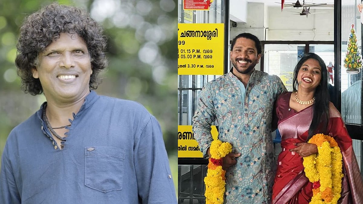 'അവരുടെ ജീവിതത്തിലെ സുപ്രധാനമായ ഒരേട് തുറക്കപ്പെട്ടു'; മകന്റെ വിവാഹവാർത്ത പങ്കുവച്ച് കണ്ണൻ സാ​ഗർ