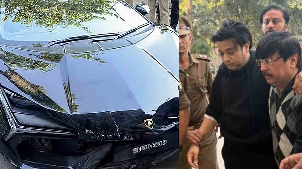 ലംബോര്‍ഗിനി അപകടം: ശിവം മിശ്രയ്ക്ക് അറസ്റ്റിലായി മണിക്കൂറുകള്‍ക്കകം ജാമ്യം