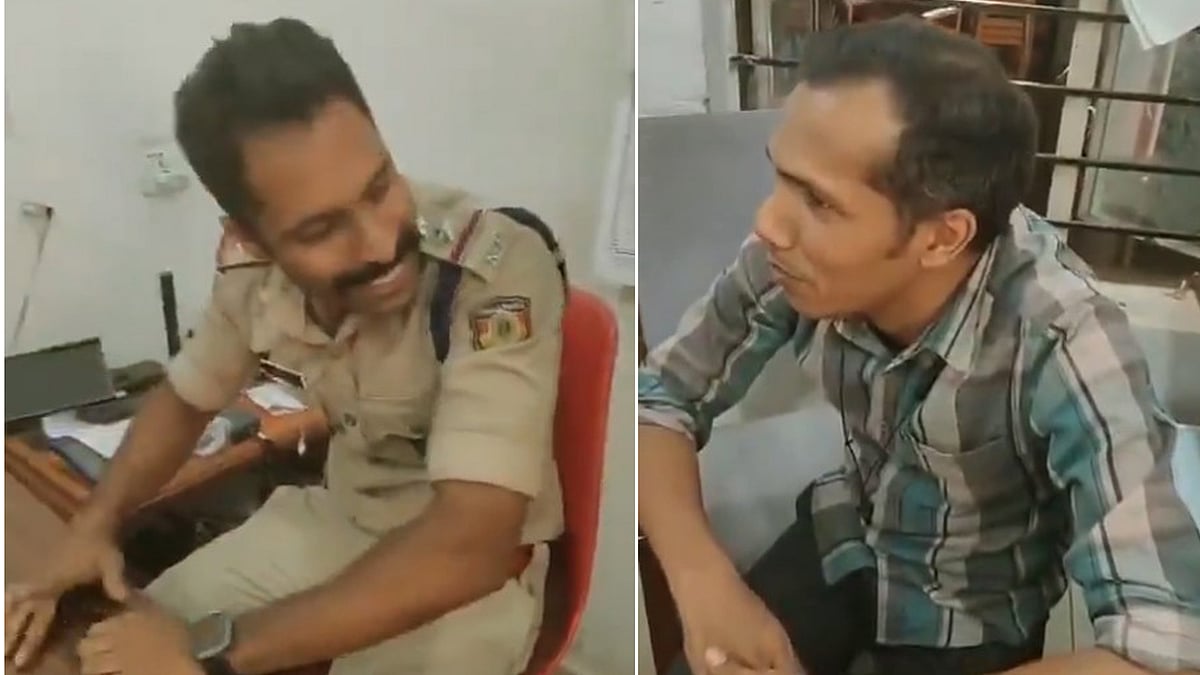 കിട്ടിയ ഗ്യാപ്പില് ഒരു പാട്ട്; വിശ്രമ വേളകള് ആനന്ദകരമാക്കി, പൊലീസുകാരുടെ വിഡിയോ വൈറല്