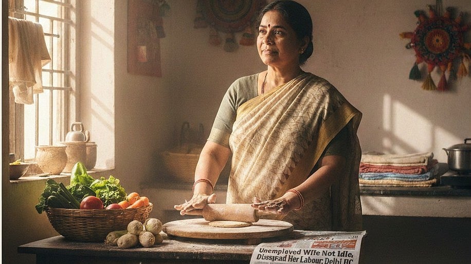 'തൊഴിലില്ലാത്ത ഭാര്യ അലസയല്ല'; വീട്ടുജോലിയിലെ അധ്വാനത്തെ അവഗണിക്കുന്നത് അനീതി: ഡല്‍ഹി ഹൈക്കോടതി