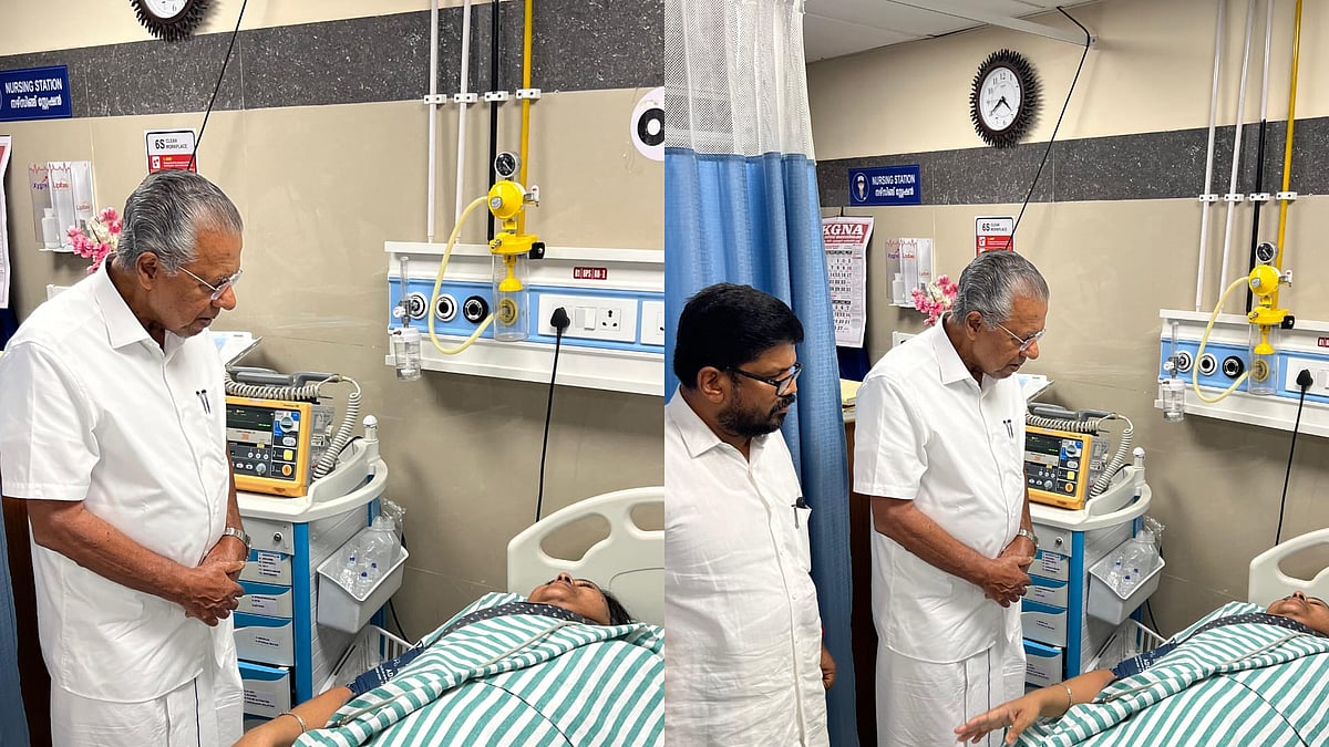 മന്ത്രി വീണാ ജോര്‍ജിനെ ആശുപത്രിയില്‍ സന്ദര്‍ശിച്ച് മുഖ്യമന്ത്രി; സംസ്ഥാന വ്യാപക പ്രതിഷേധത്തിന് സിപിഎം