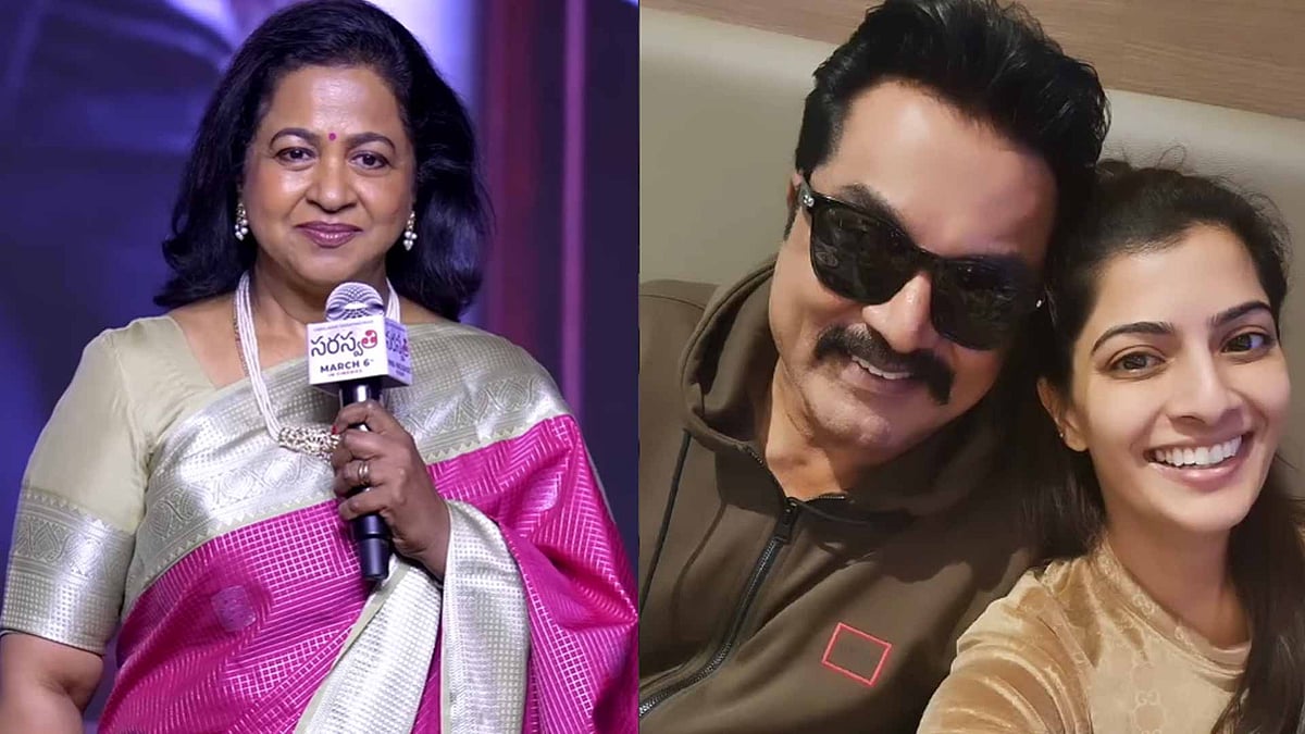 'കാരവനിലിരുന്നത് കരഞ്ഞ് നിലവിളിച്ച് വരലക്ഷ്മി; ശരത് വഴങ്ങിയില്ല, അവളെ ടോര്‍ച്ചര്‍ ചെയ്തു': രാധിക ശര്തകുമാര്‍ 