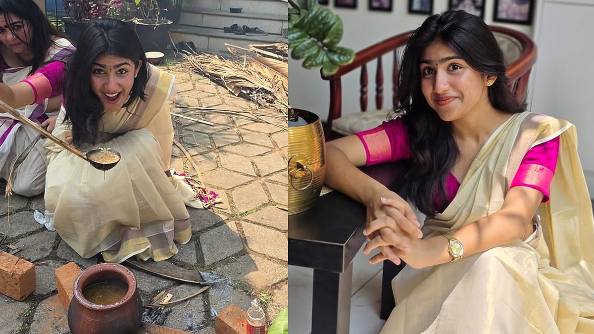 'ശർക്കര പൊങ്കൽ എവിടെയുണ്ടെങ്കിലും...'; ആറ്റുകാൽ പൊങ്കാല സമർപ്പിച്ച് ഡെലൂലു