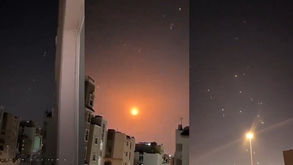 ഇറാന്റെ രണ്ട് യുദ്ധവിമാനങ്ങള്‍ വെടിവെച്ചിട്ടു; മിസൈലുകളും ഡ്രോണുകളും തകര്‍ത്തതായി ഖത്തര്‍