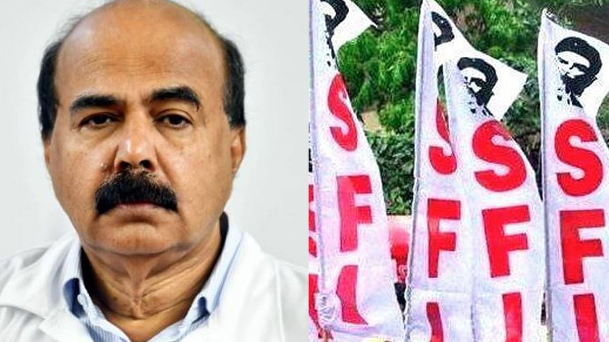 'സാമൂഹ്യ മാലിന്യം, ഇനി മര്യാദകേട് ആവര്‍ത്തിക്കരുത്'; കേരള സര്‍വകലാശാല വിസിക്ക് എസ്എഫ്‌ഐയുടെ താക്കീത്