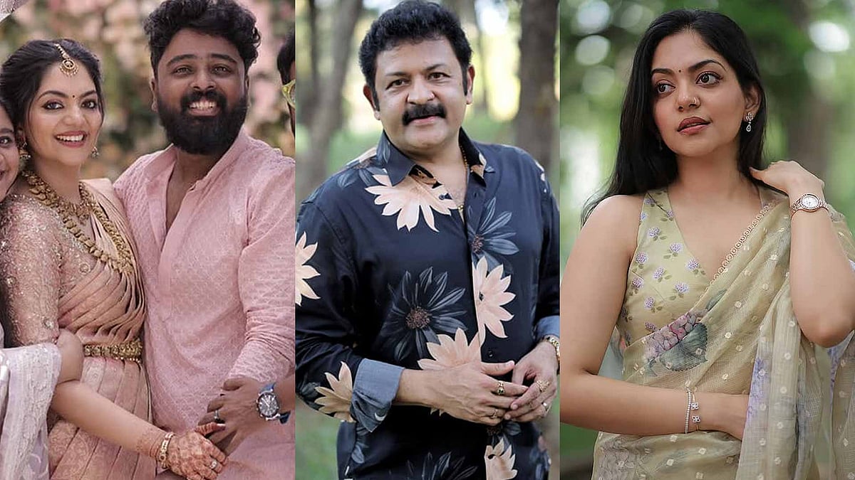 'കല്യാണം കഴിക്കാന്‍ പോകുന്നുവെന്ന് അഹാന മെസേജ് അയച്ചു'; നിമിഷിനെ അന്ന് മുതലേ അറിയാം: കൃഷ്ണകുമാര്‍ 