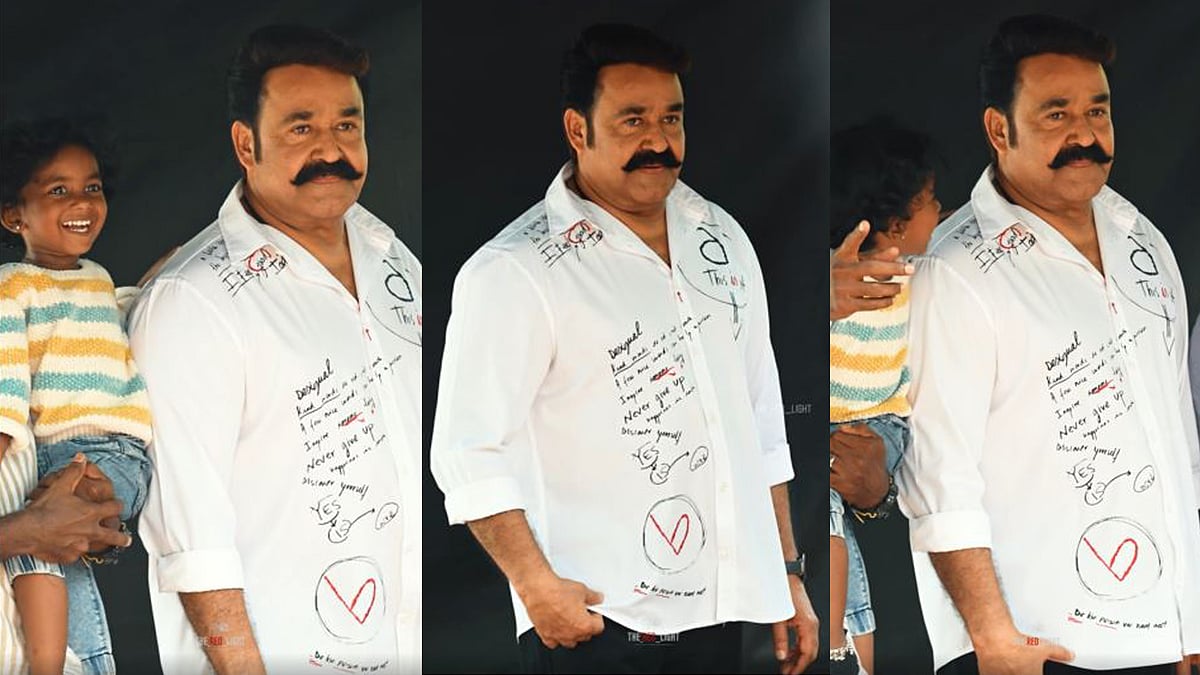 'ലാലേട്ടന് ആ കുട്ടിയുടെ മുഖത്തേക്ക് നോക്കി ഒന്ന് ചിരിക്കാമായിരുന്നു'; ഫാൻസ് ഫോട്ടോഷൂട്ടിന് പിന്നാലെ നടന് വിമർശനം